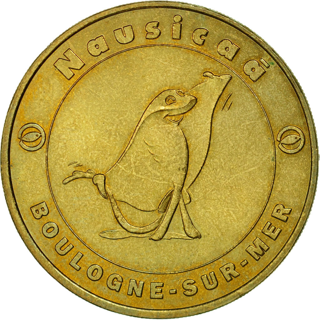 Francia, Token, Touristic token, Boulogne-sur-Mer -Nausicaa n°2, 1998, MDP, BB