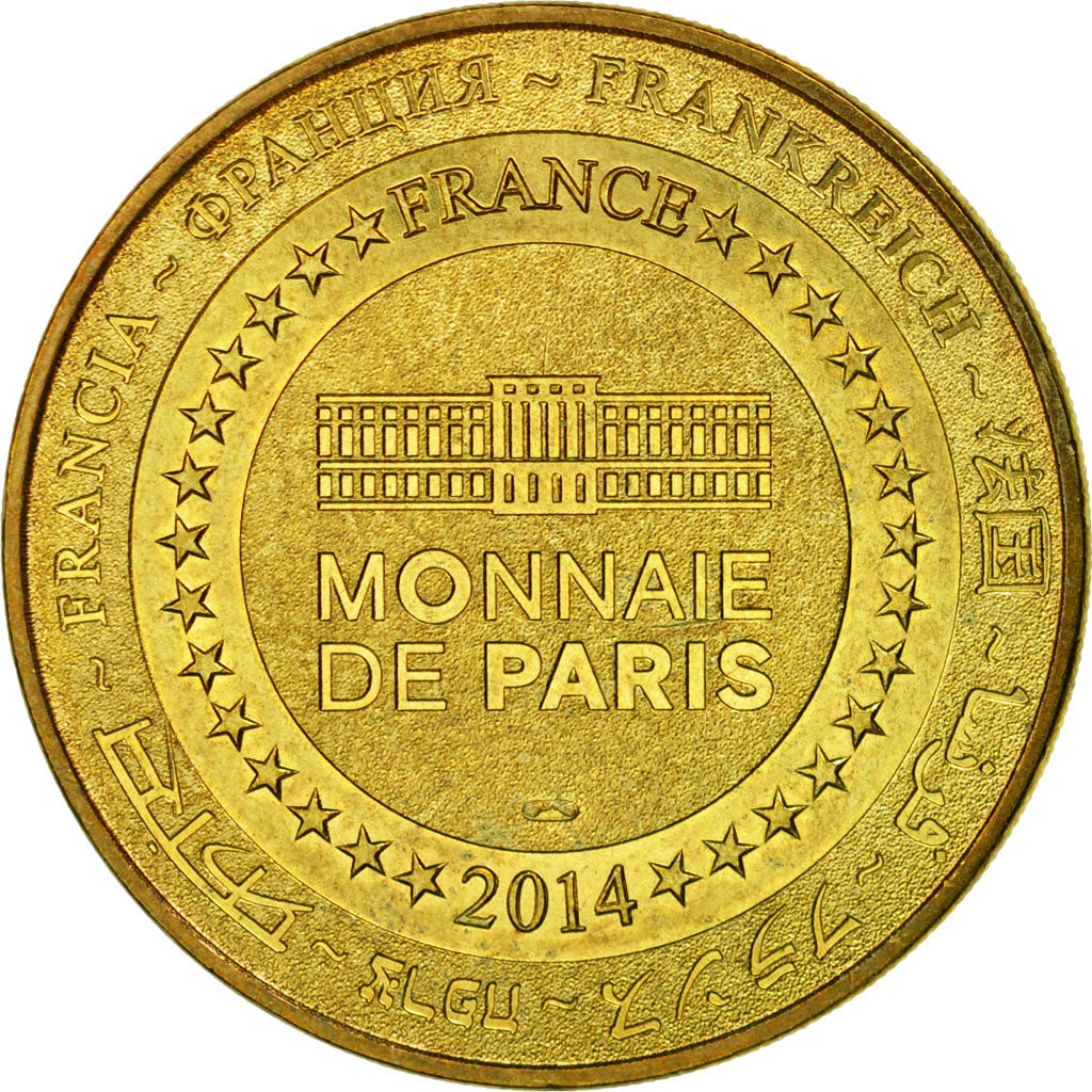France, Token, Touristic token, Paris - Parc zoologique n°3, 2014, MDP