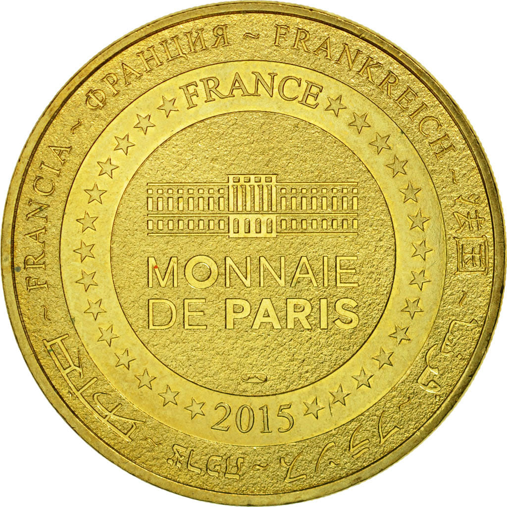 France, Token, Touristic token, Paris - Parc zoologique n°4, 2015, MDP