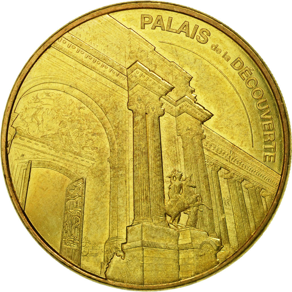 Francia, Token, Touristic token, 75/ Paris - Palais de la Découverte, 2015