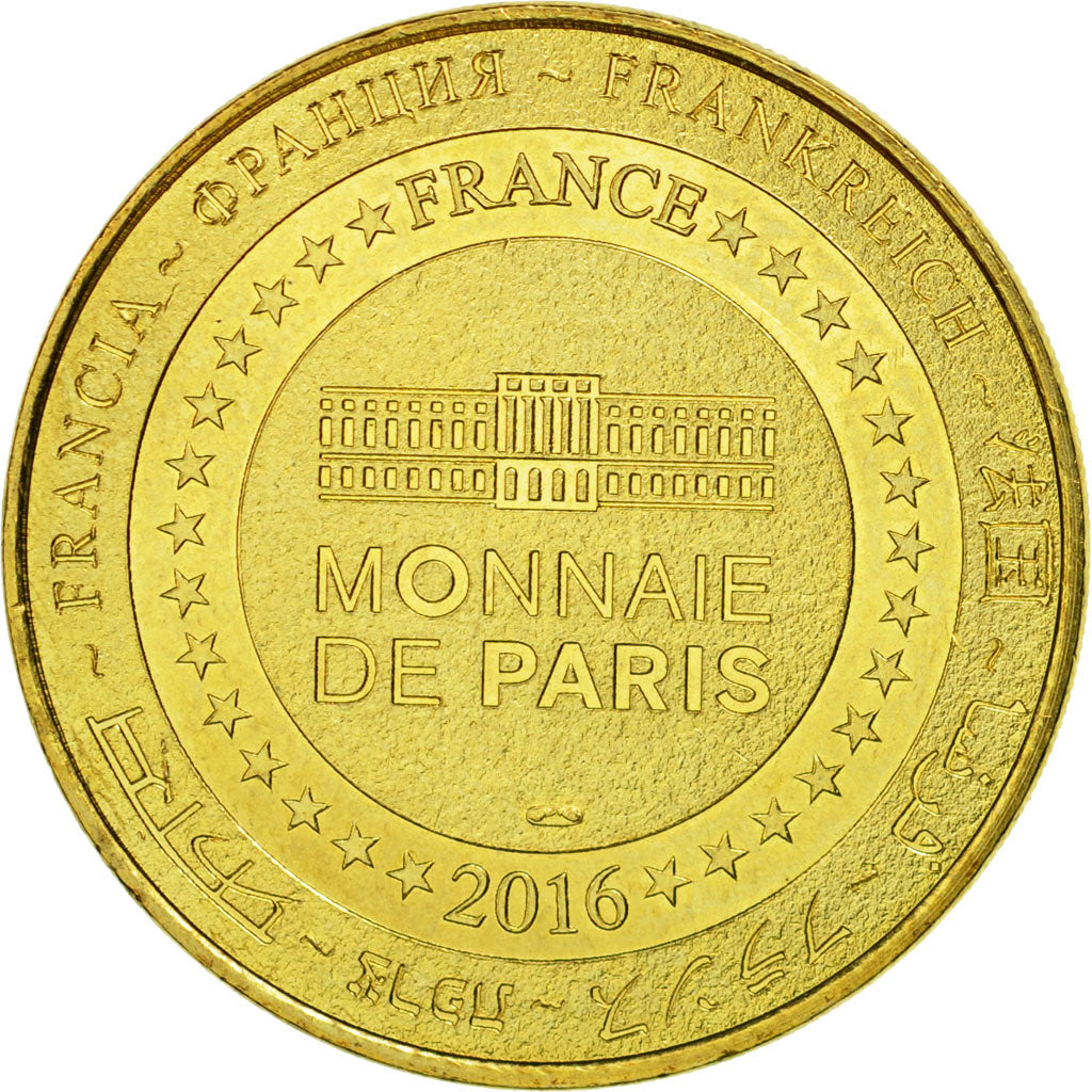 Francia, Token, Touristic token, Paris - Musée Grévin - Colonne Jackson, 2016