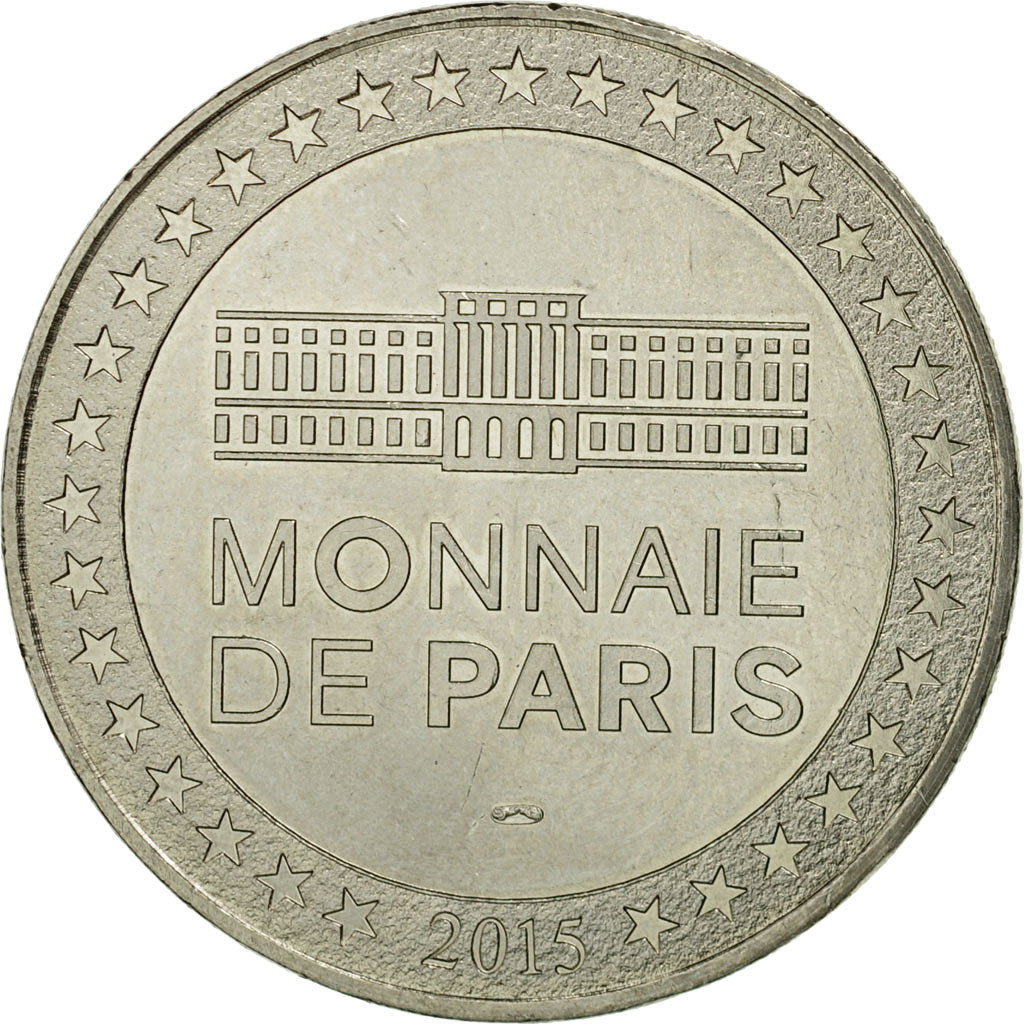 Francia, Token, Touristic token, Paris - Carré d'Encre n°5, 2015, MDP, BB