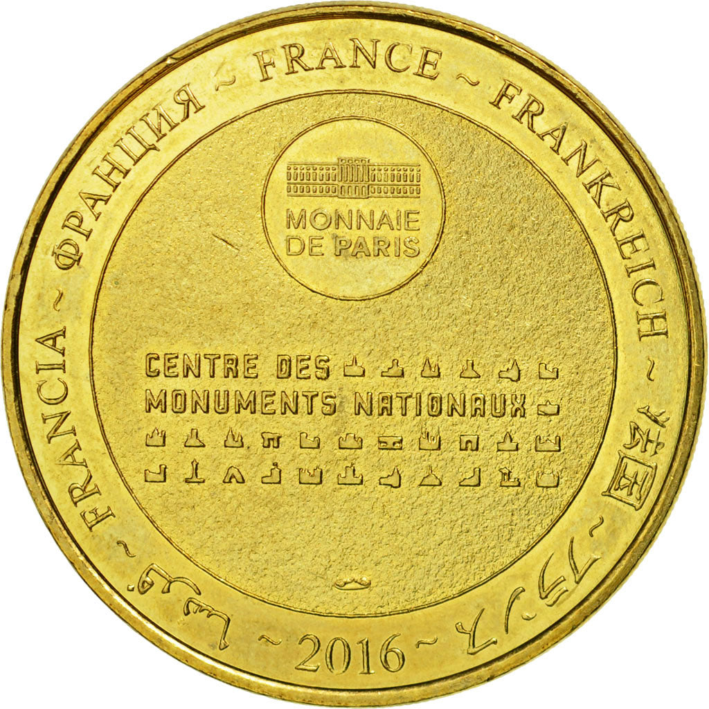 France, Token, Touristic token, Paris - Les 4 monuments, 2016, MDP, EF(40-45)