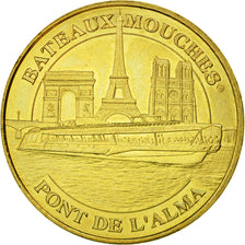 France, Token, Touristic token, Paris - Les bateaux mouches, 2016, MDP
