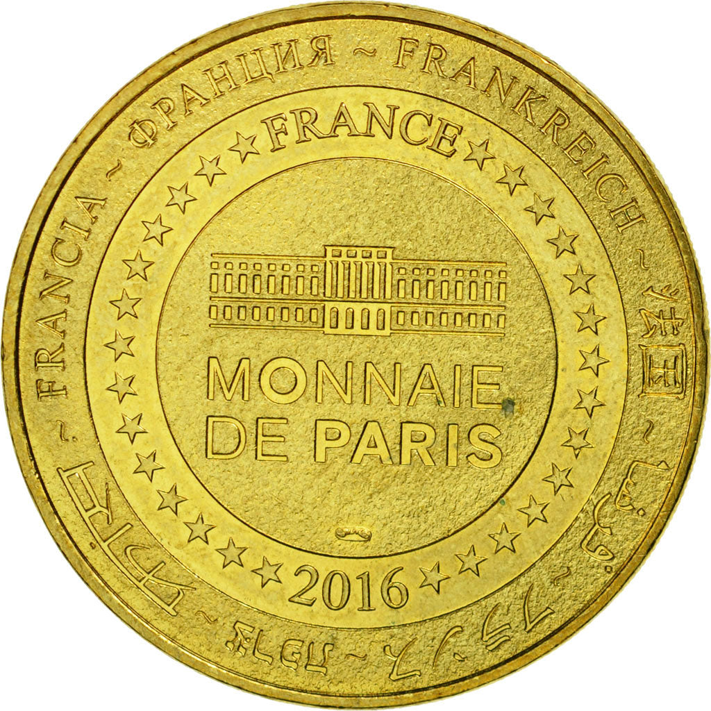 France, Token, Touristic token, Paris - Les bateaux mouches, 2016, MDP