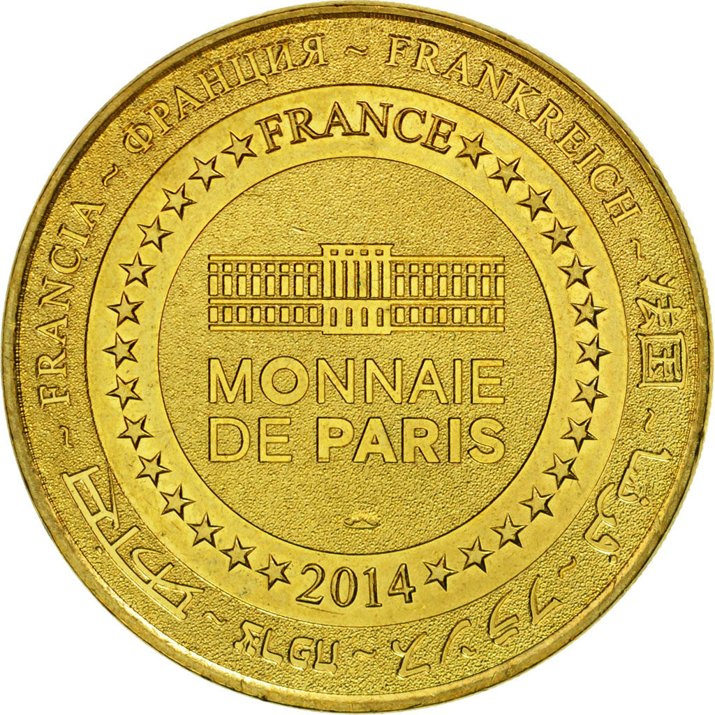 Francia, Token, Touristic token, 75/ Paris - Lieu du Design - Tramway, 2014