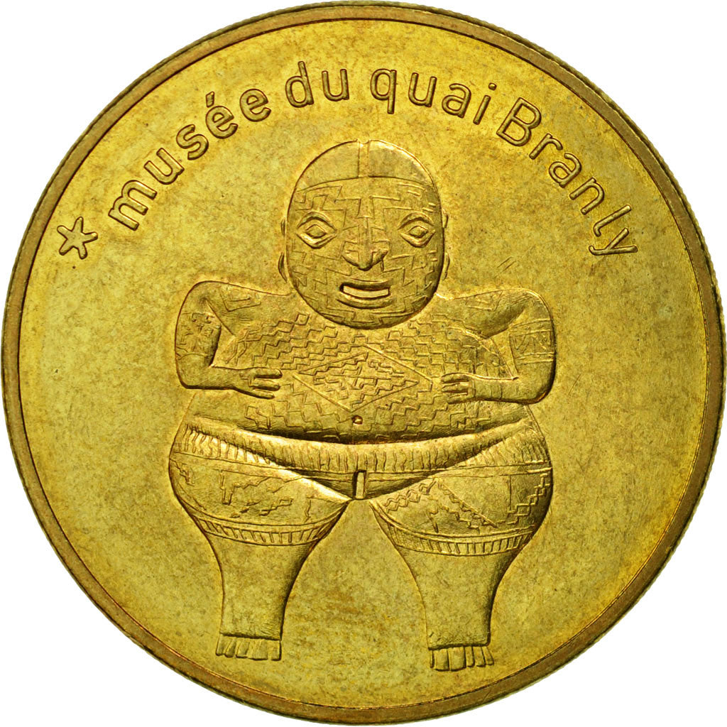 France, Token, Touristic token, 75/ Paris - Musée du Quai Branly - Chupi, 2015