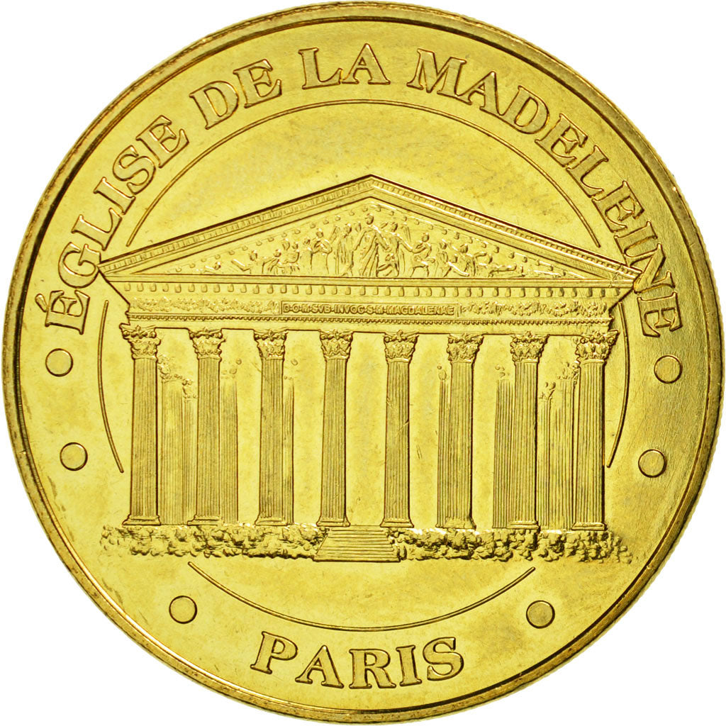 France, Token, Touristic token, Paris - Eglise de la Madeleine n°2, 2016, MDP