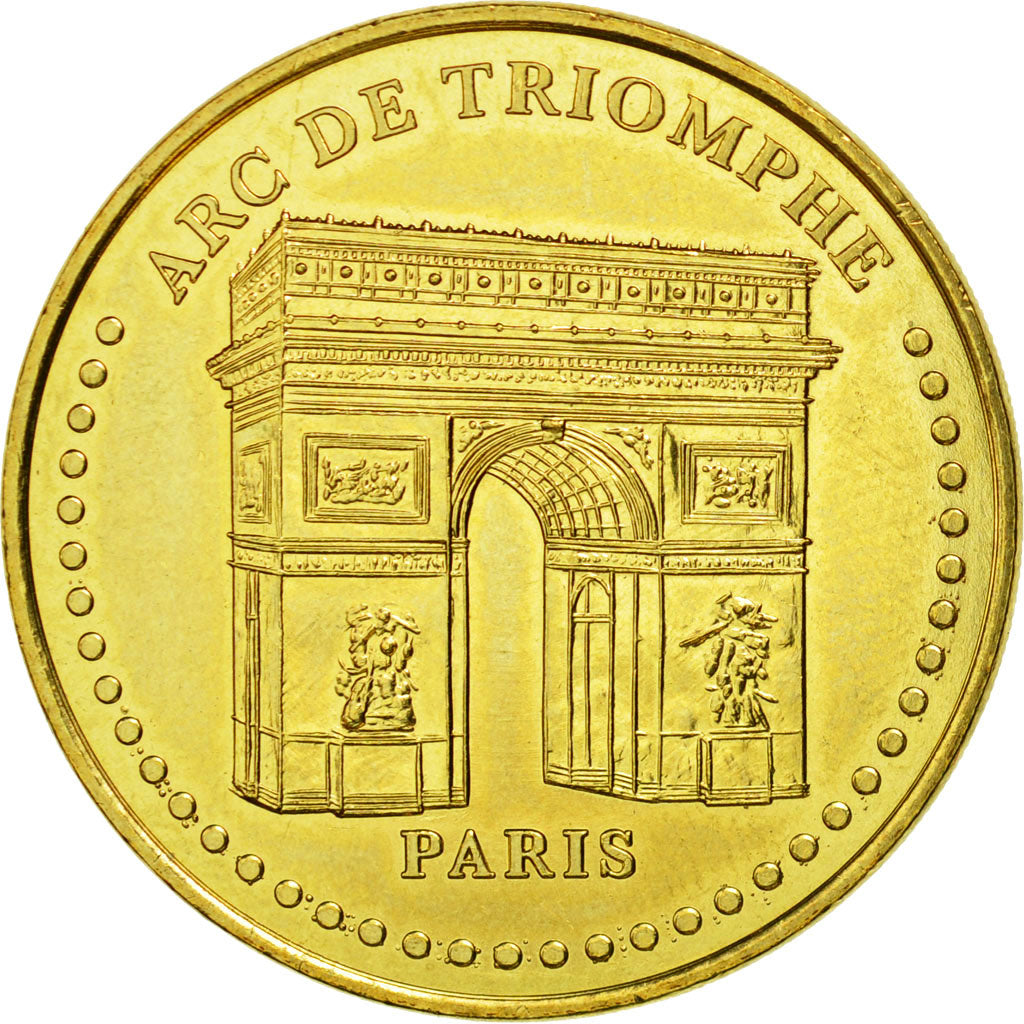 France, Token, Touristic token, 75/ Paris - Arc de Triomphe, 2016, MDP