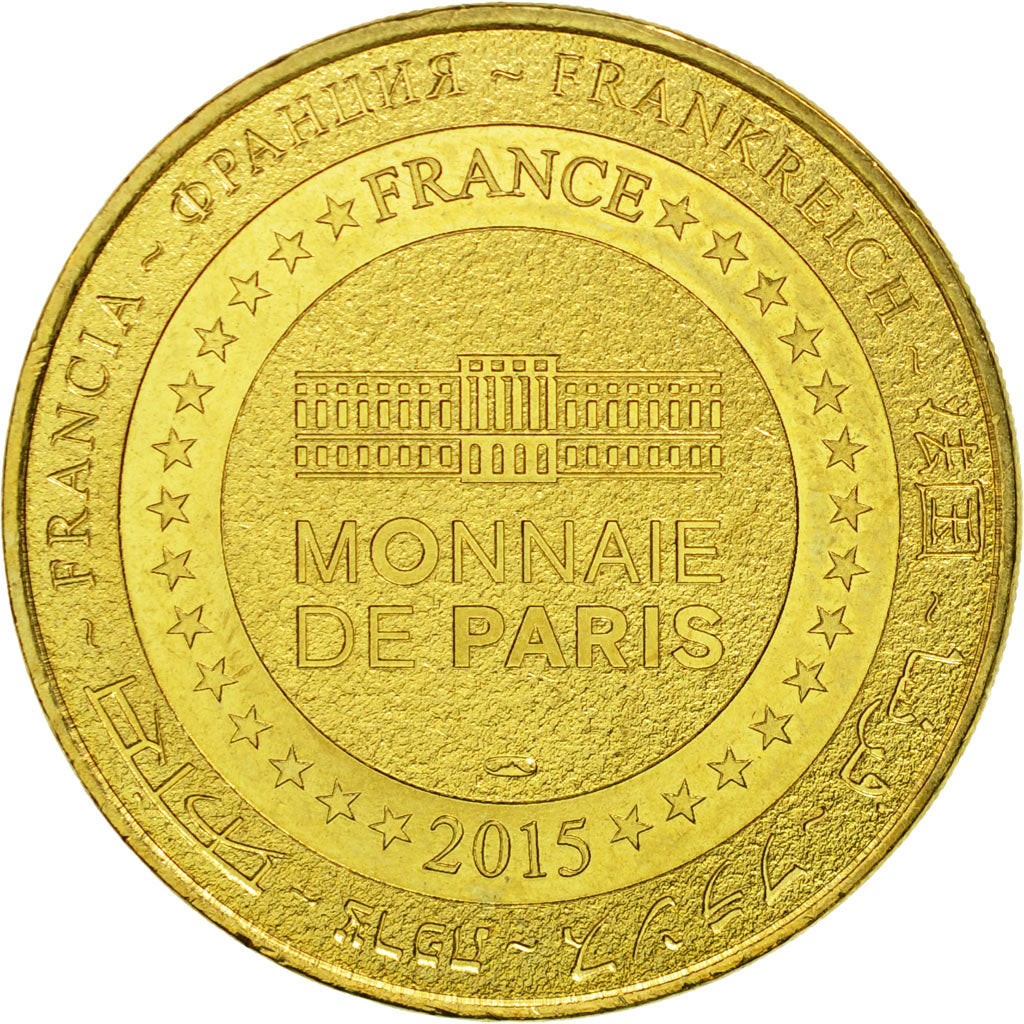 France, Jeton, Jeton Touristique, Paris - Les égouts n°3, 2015, MDP, TTB