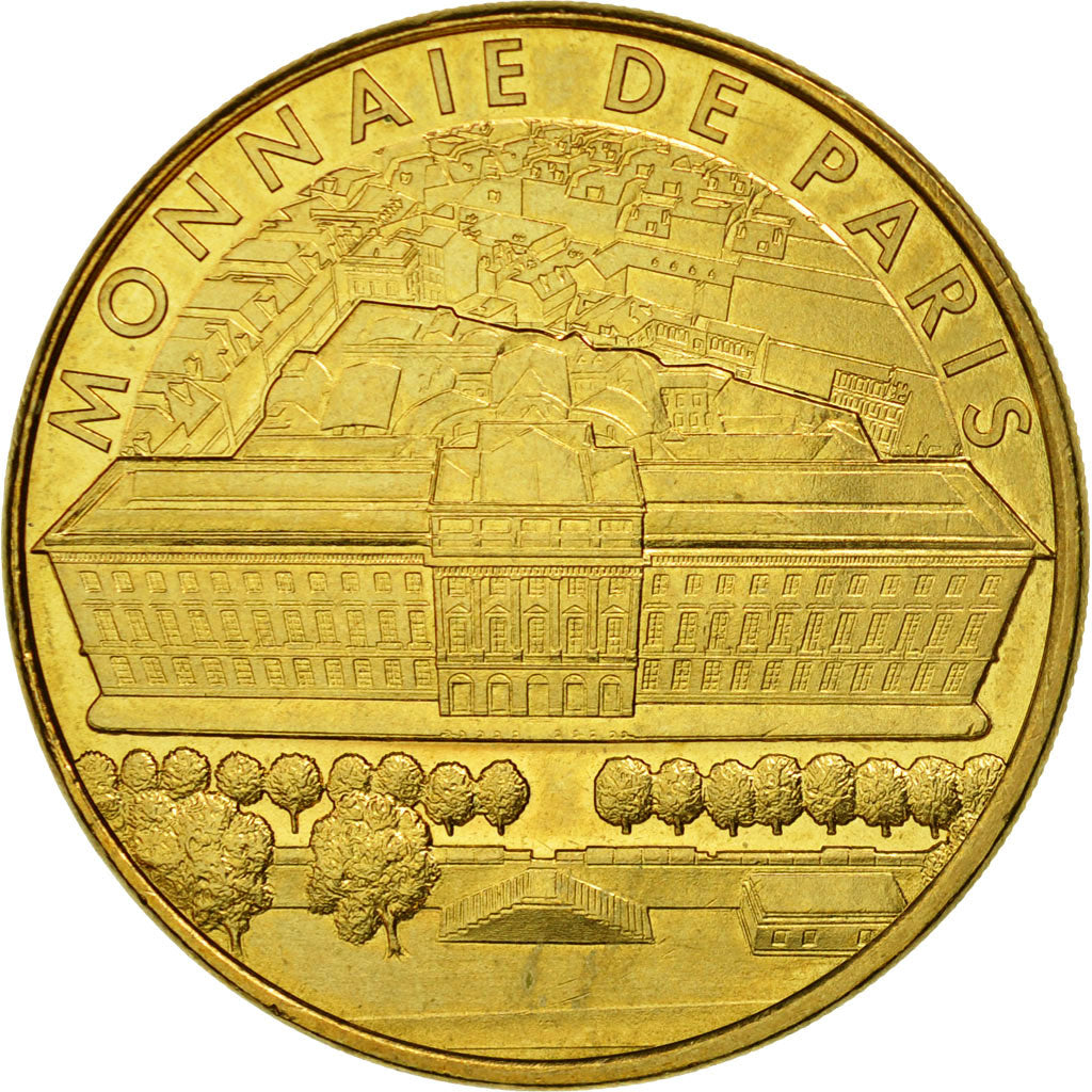 France, Token, Touristic token, Paris - Hotel de la Monnaie - Vue aérienne