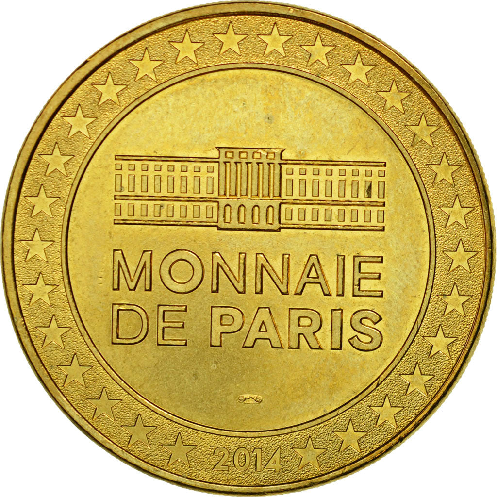 France, Token, Touristic token, Paris - Hotel de la Monnaie - Vue aérienne