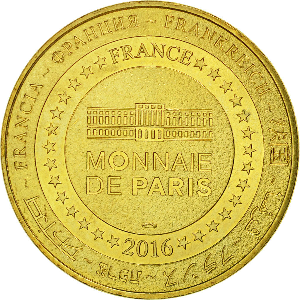 France, Token, Touristic token, Paris - Hotel de la Monnaie -Commonwealth, 2016