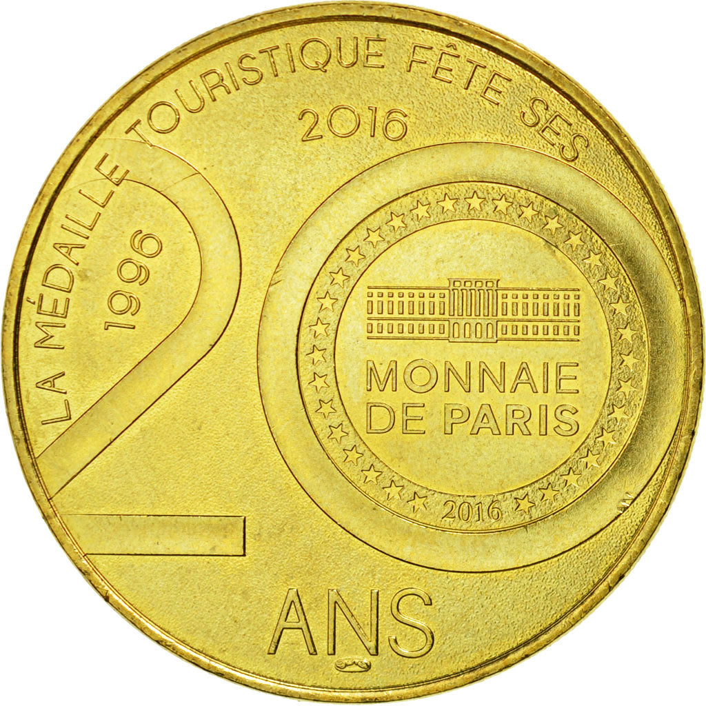 France, Token, Touristic token, Paris - Musée du Louvre n°2 - La Joconde
