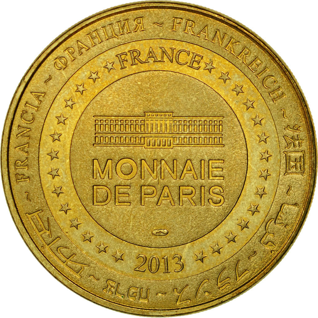 France, Token, Touristic token, Paris - Vedettes n°3, 2013, MDP, EF(40-45)