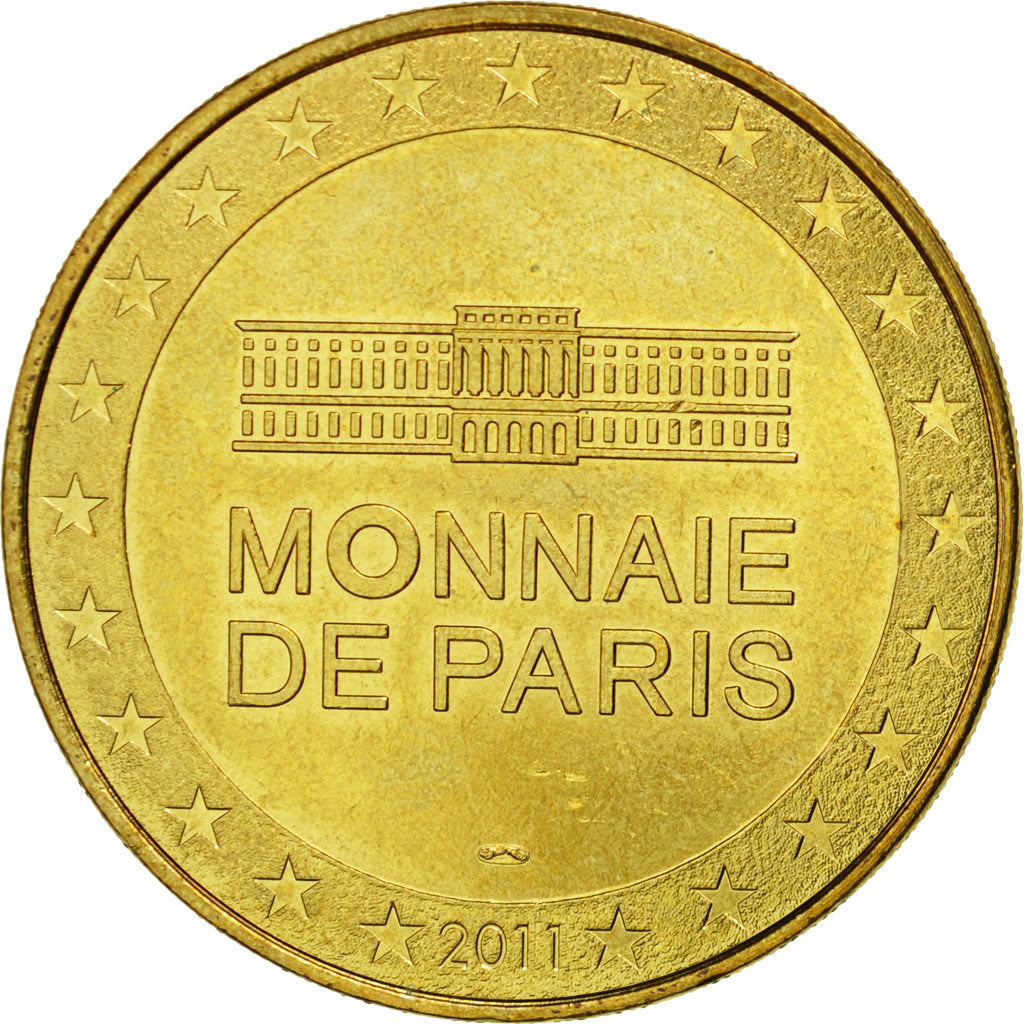 France, Token, Touristic token, Paris - Hotel de la Monnaie - Façade, 2011