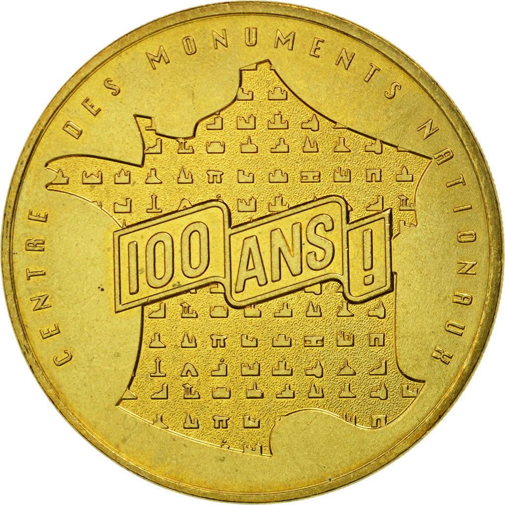 Francia, Token, Touristic token, Paris - Centre des monuments nationaux - 100