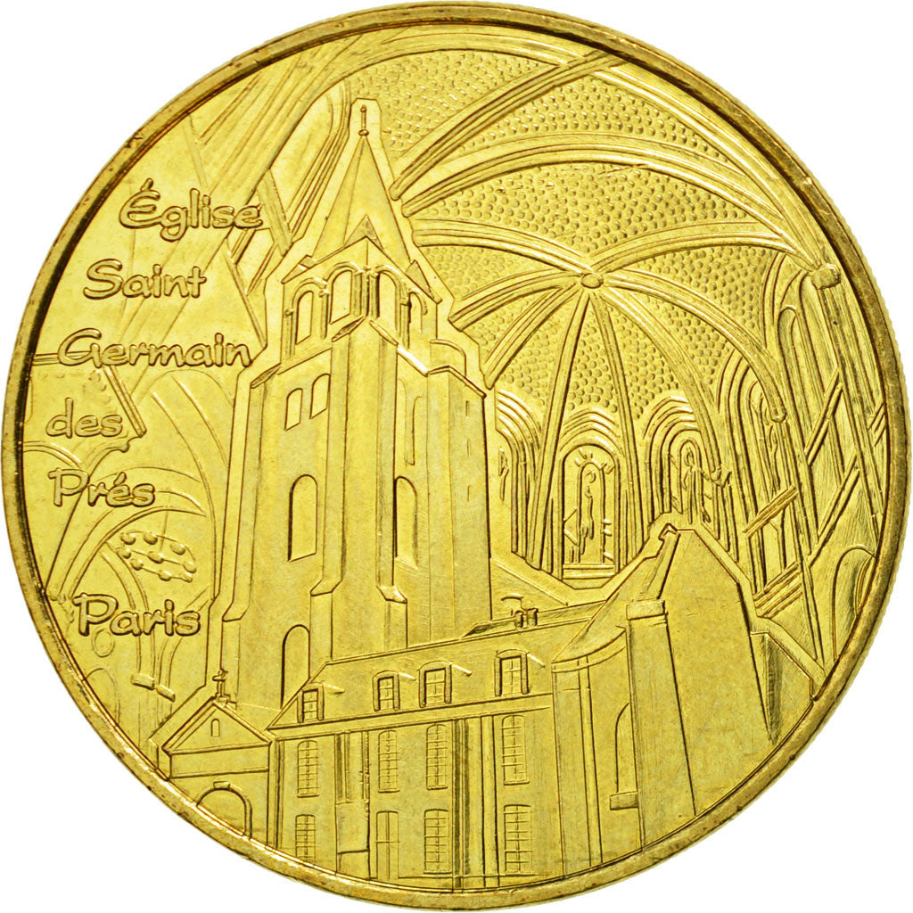 Francia, Token, Touristic token, Paris - Saint-Germain-des-Prés - Eglise n°1