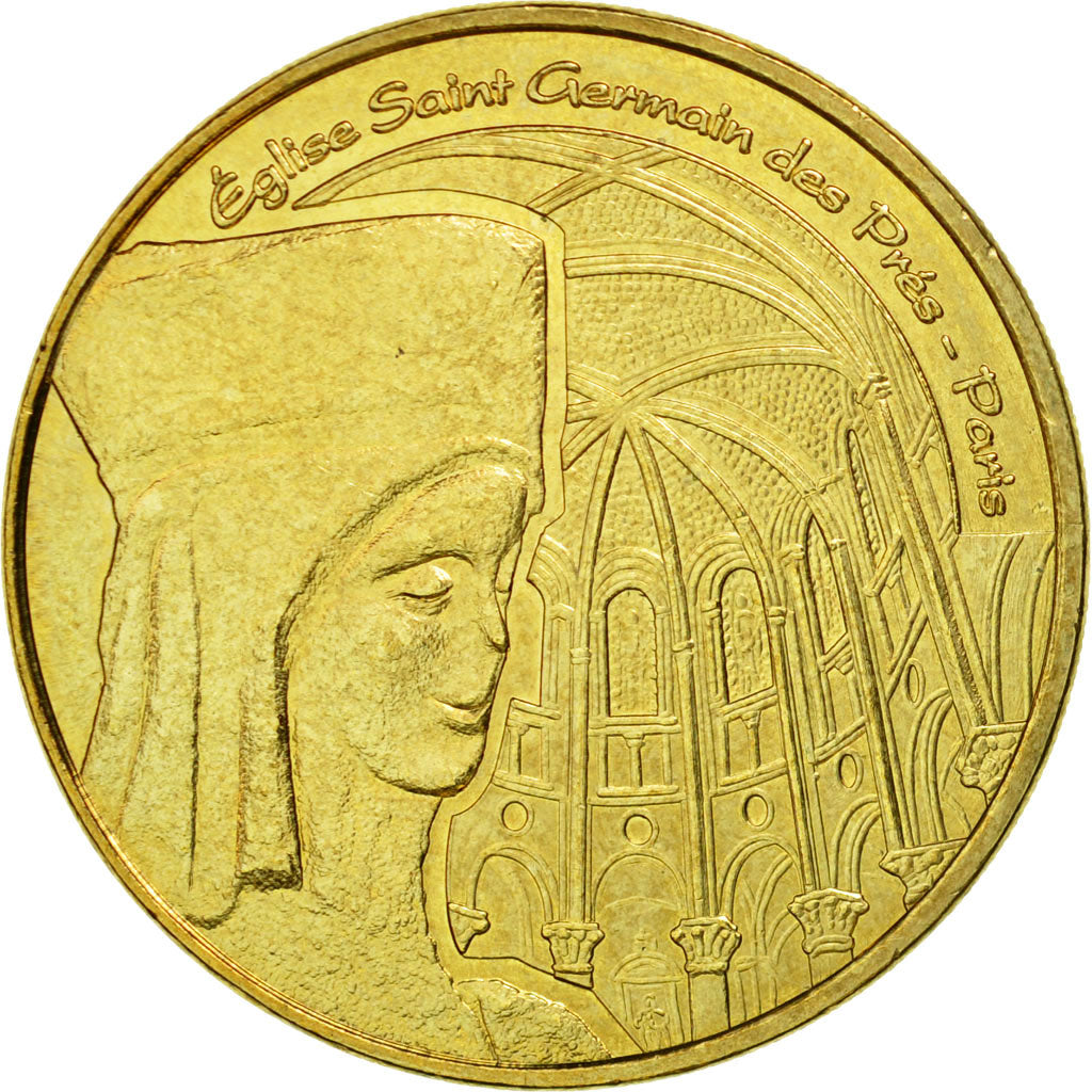 France, Jeton, Jeton Touristique, Paris - Saint-Germain-des-Prés - Eglise n°2