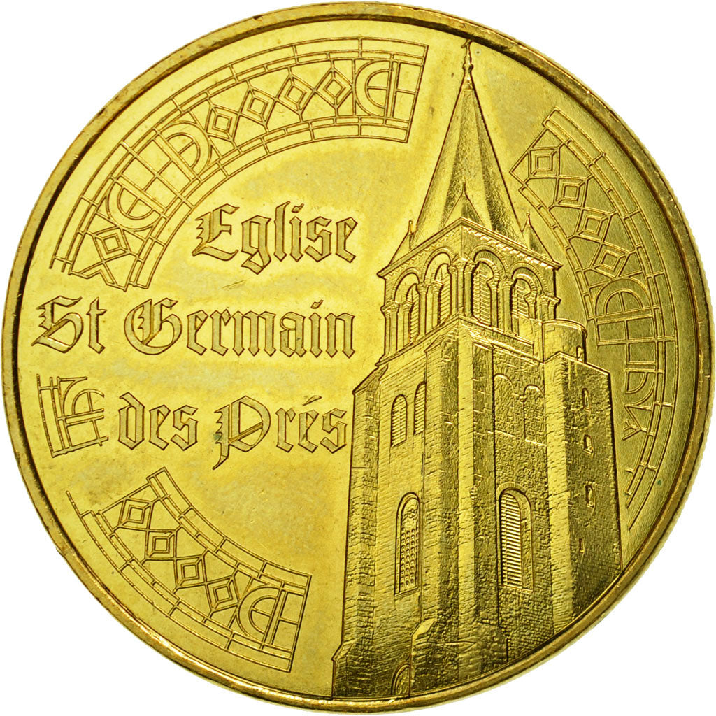 Francia, Token, Touristic token, Paris - Saint-Germain-des-Près - Eglise, 2016