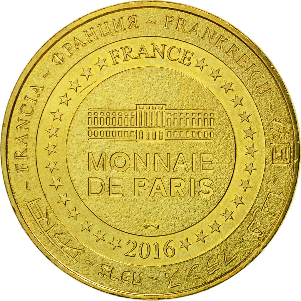 Francia, Token, Touristic token, Paris - Saint-Germain-des-Près - Eglise, 2016