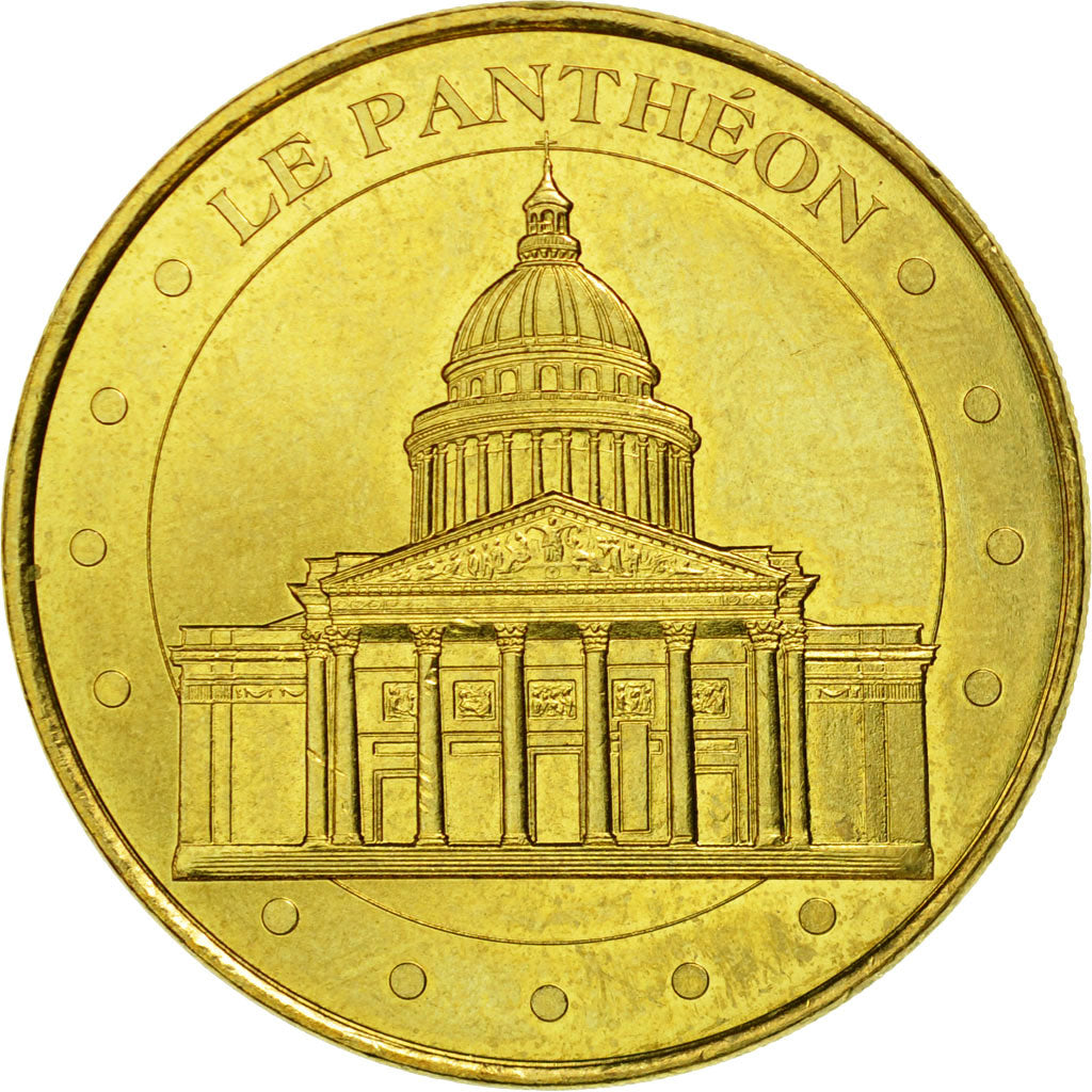 France, Token, Touristic token, Paris - Le Panthéon n°3, 2016, MDP, EF(40-45)