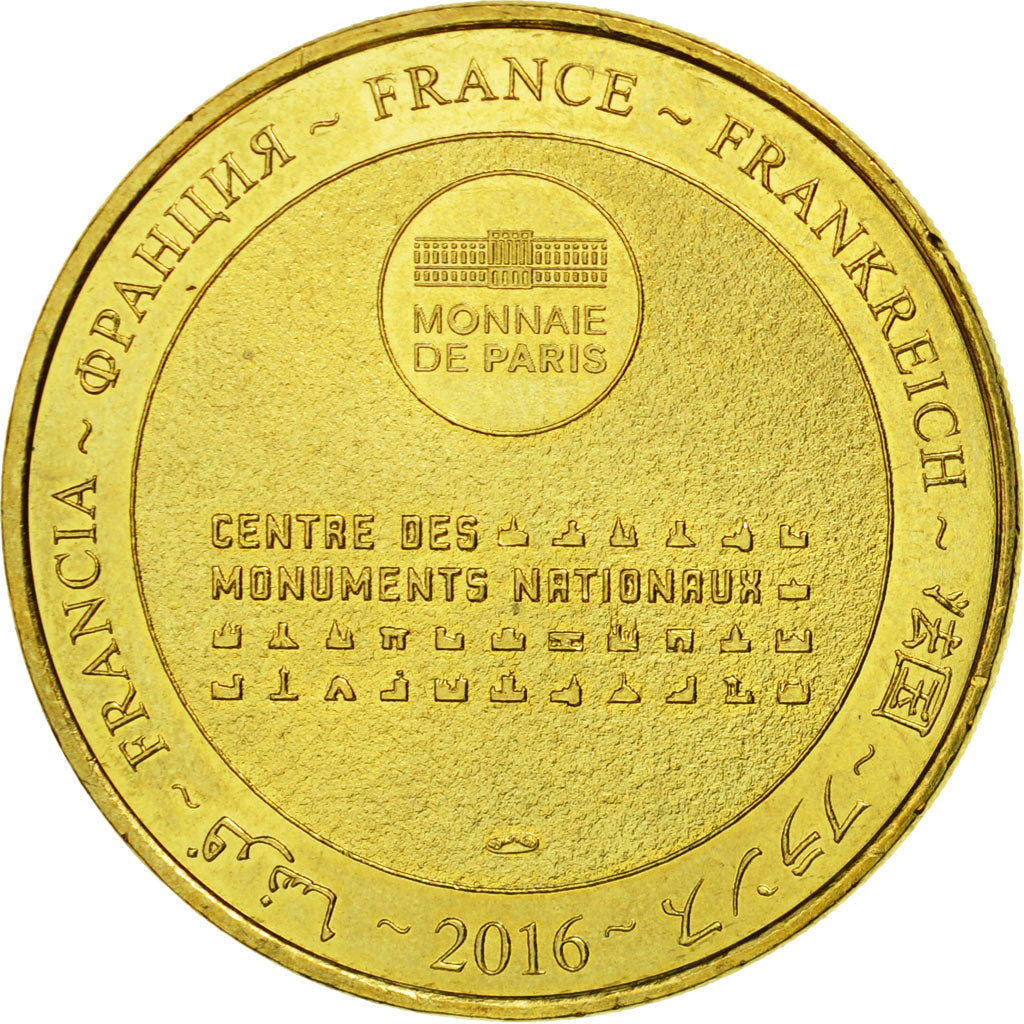 France, Token, Touristic token, Paris - Tours de Notre Dame n°4 - 5 monuments