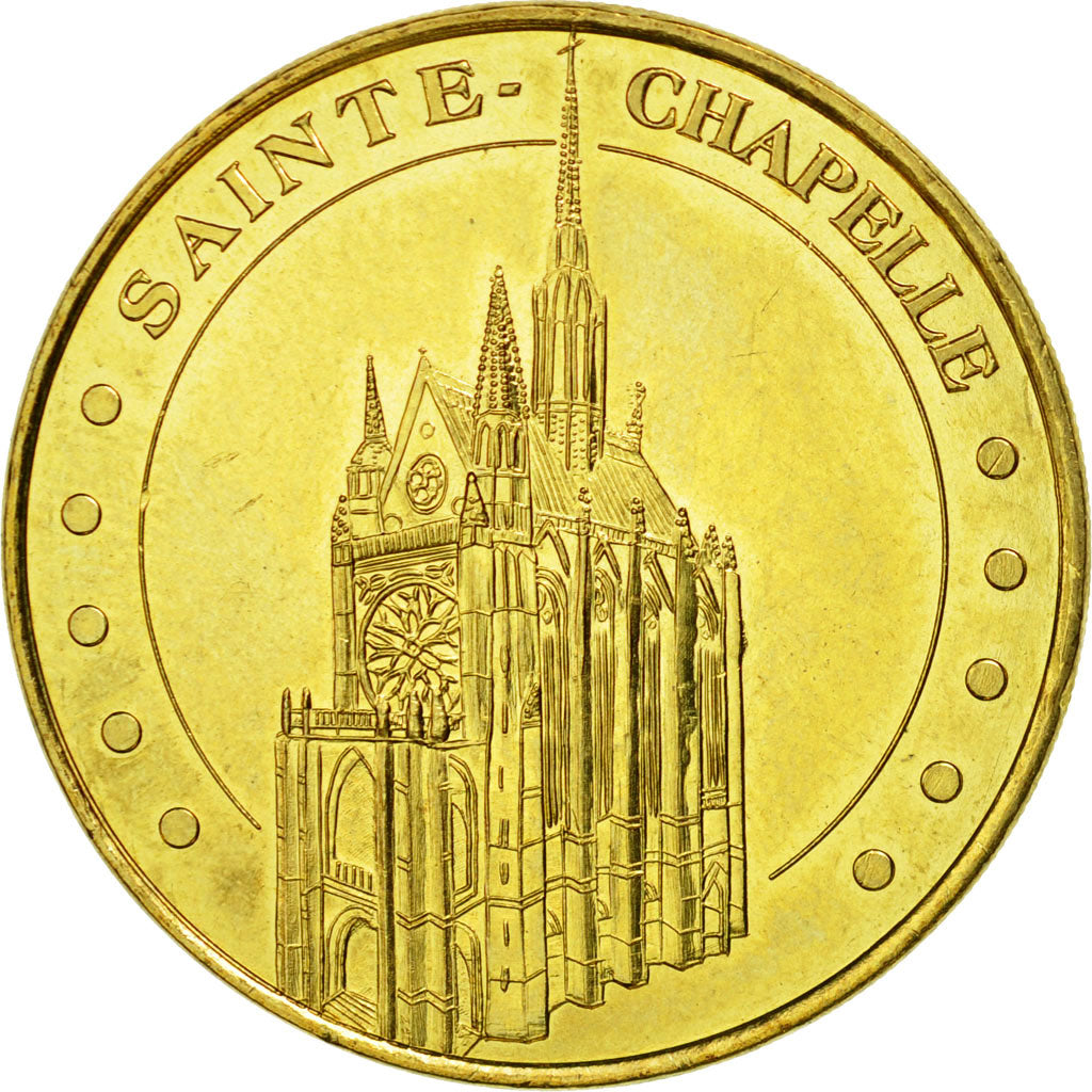 Francia, Token, Touristic token, Paris - Sainte Chapelle n°2, 2016, MDP, BB