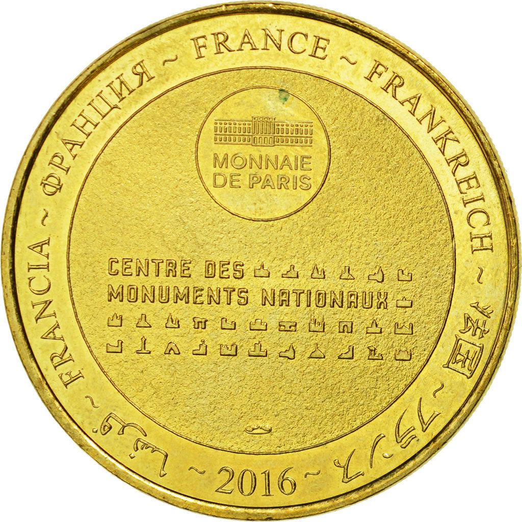 Francia, Token, Touristic token, Paris - Sainte Chapelle n°2, 2016, MDP, BB