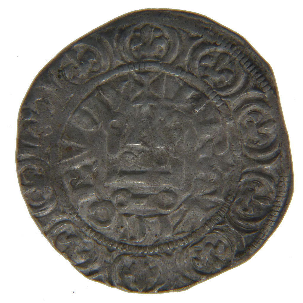 FRANCE, Maille Blanche, EF(40-45), Silver, Duplessy #243, 1.70