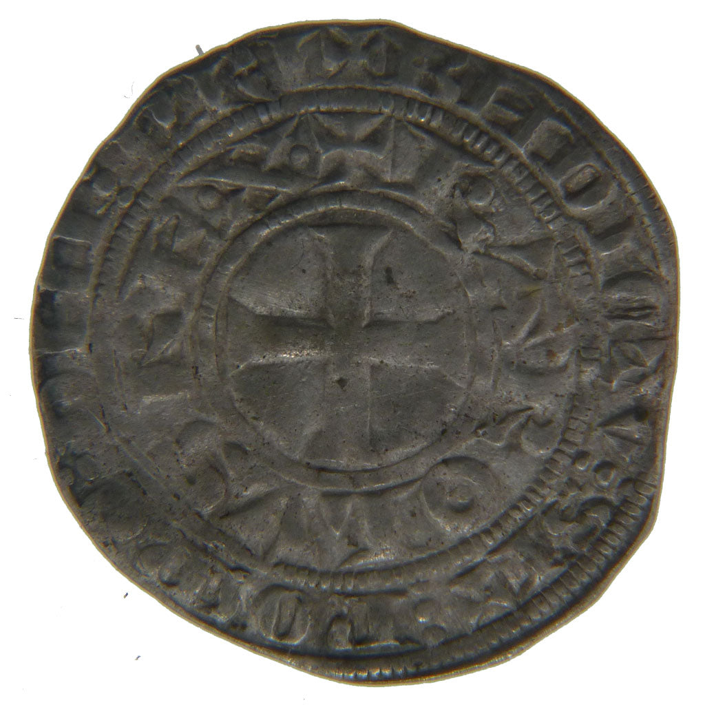FRANCE, Maille Blanche, EF(40-45), Silver, Duplessy #243, 1.70