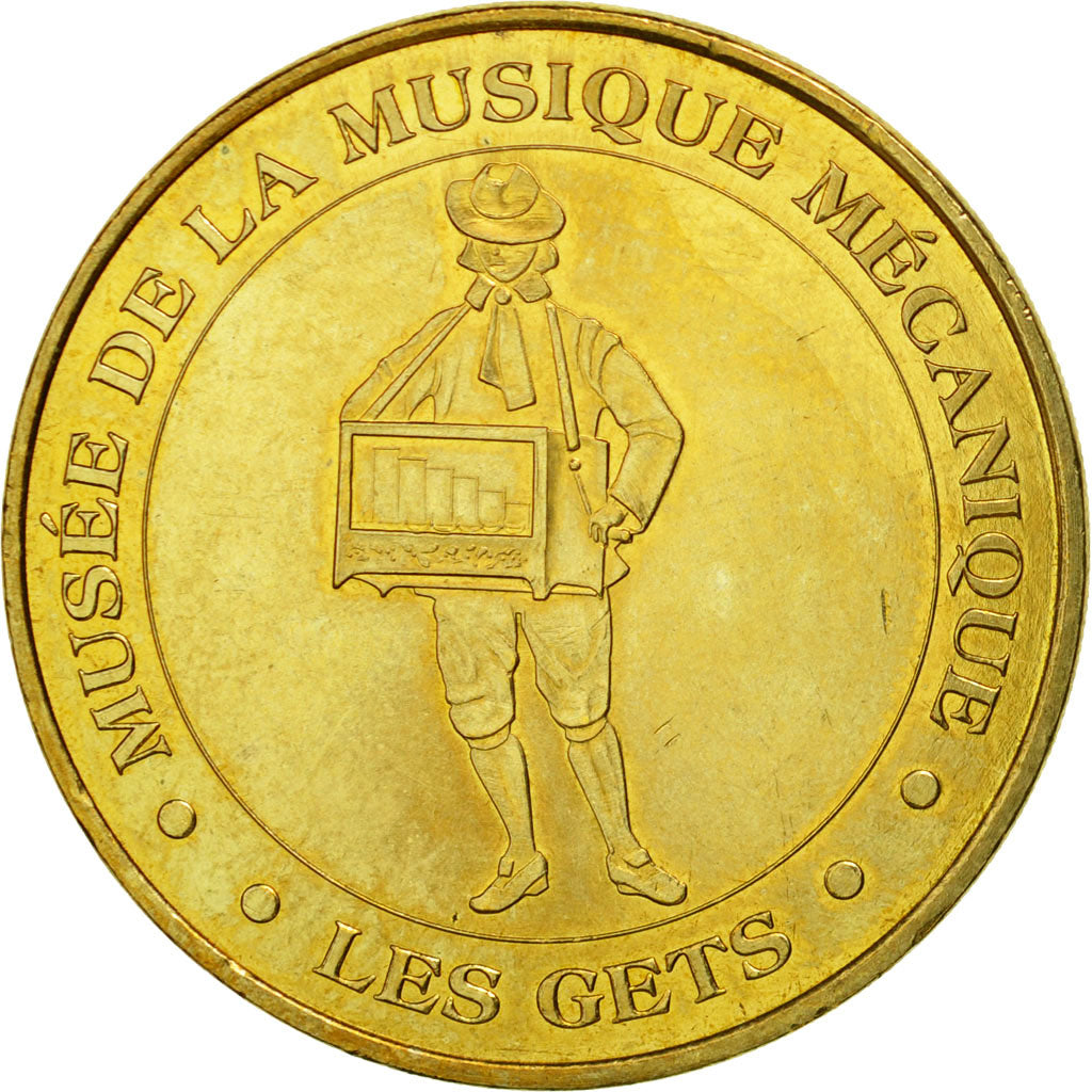 Francia, Token, Touristic token, 74/ Musique Mécanique -  Les Gets, 2009, MDP