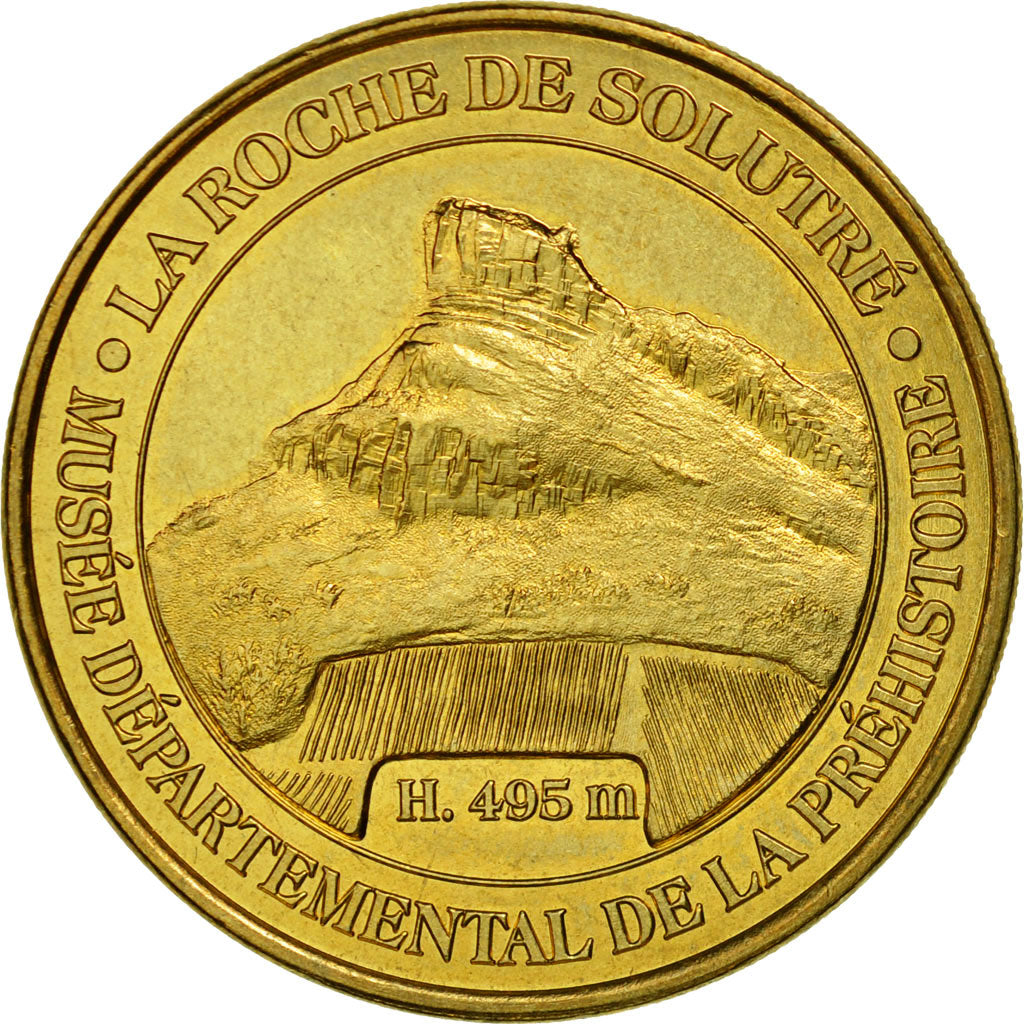 Francia, Token, Touristic token, Solutré-Pouilly - la Roche, 2013, MDP, BB