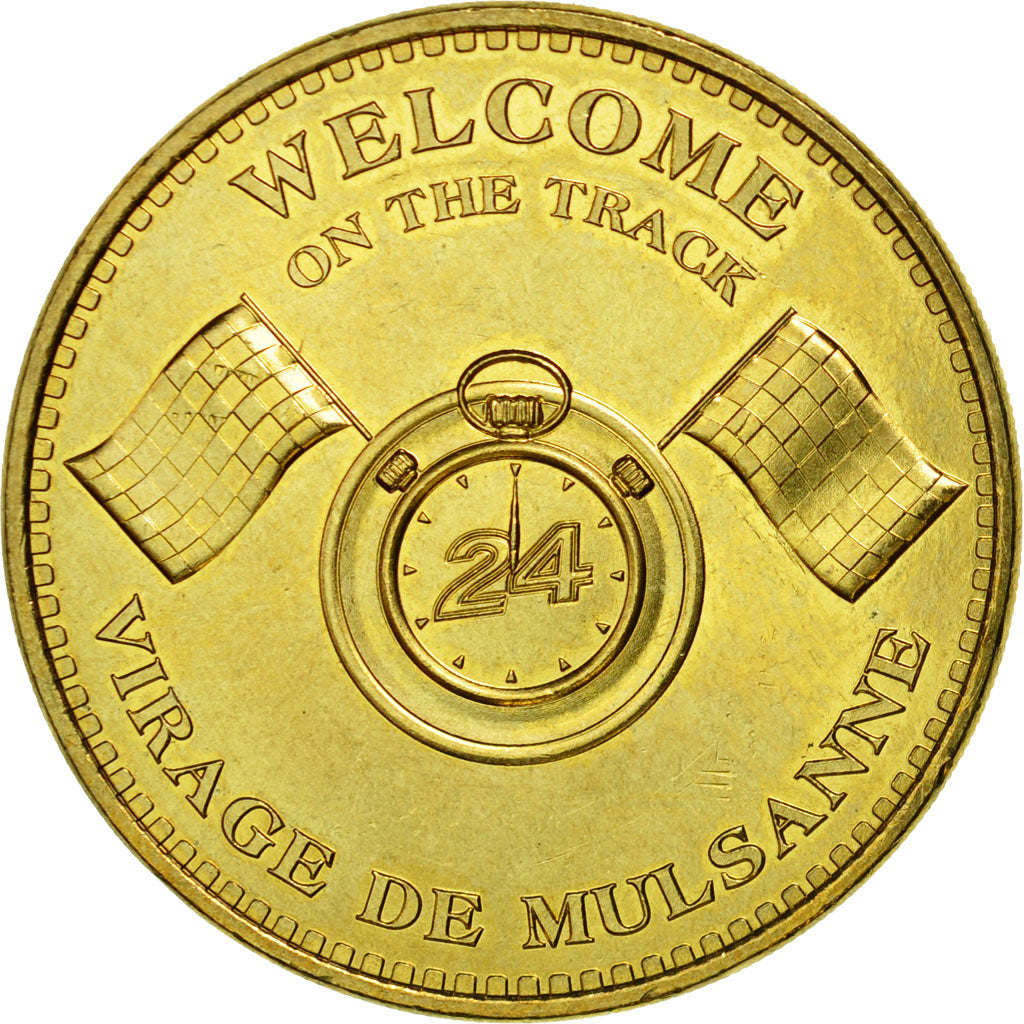 France, Token, Touristic token, Le Mans - Circuit automobile n°1, 2013, MDP