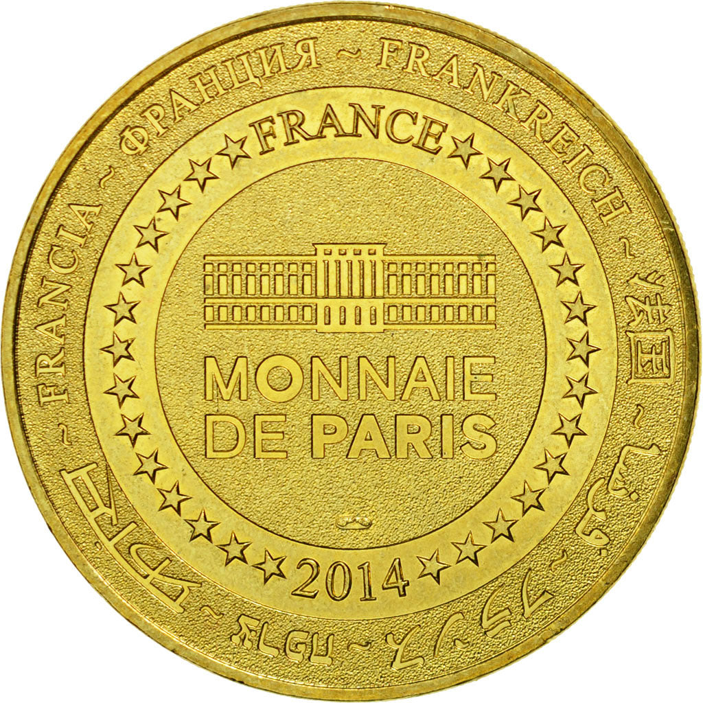 Francia, Token, Touristic token, Chamonix - Aiguille du Midi - Un pas dans le