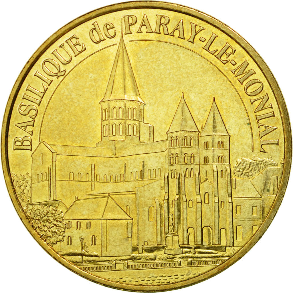 Francia, Token, Touristic token, 71/ Basilique de Paray-le-Monial, 2009, MDP
