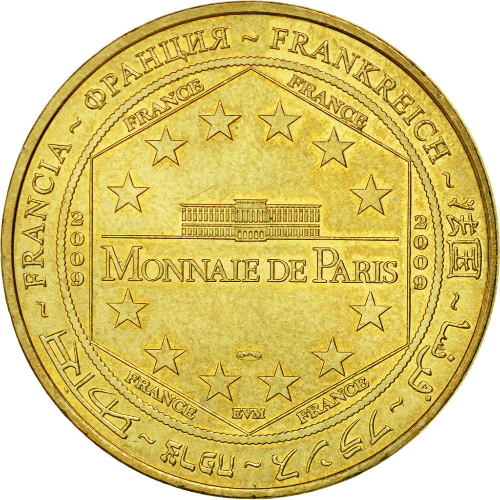 Francia, Token, Touristic token, 71/ Basilique de Paray-le-Monial, 2009, MDP