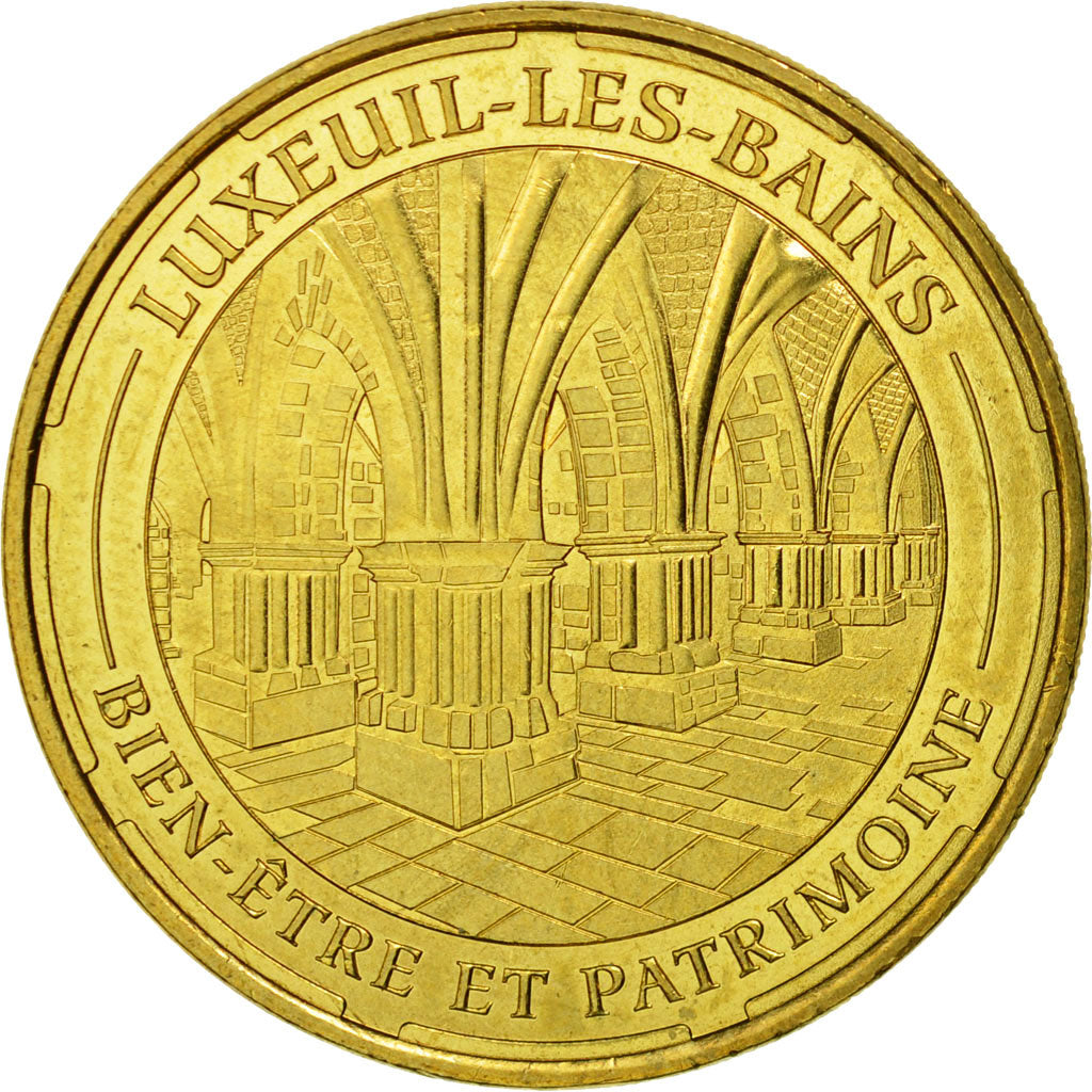 Francia, Token, Touristic token, 70/ Luxeuil-les-Bains - Patrimoine, 2014, MDP