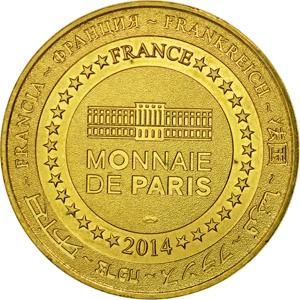 Francia, Token, Touristic token, 70/ Luxeuil-les-Bains - Patrimoine, 2014, MDP