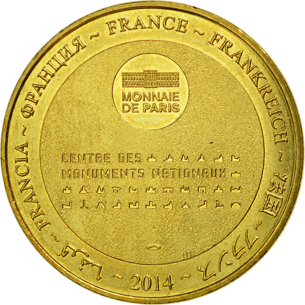 France, Token, Touristic token, Cluny - Abbaye n°3, 2014, MDP, EF(40-45)