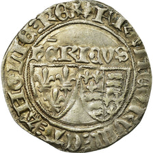 Coin, France, Blanc aux Écus, Saint Lô, AU(55-58), Silver