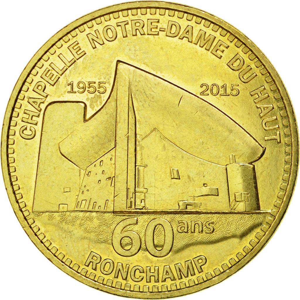 Francia, Token, Touristic token, 70/ Chapelle Notre-Dame du Haut - Ronchamp