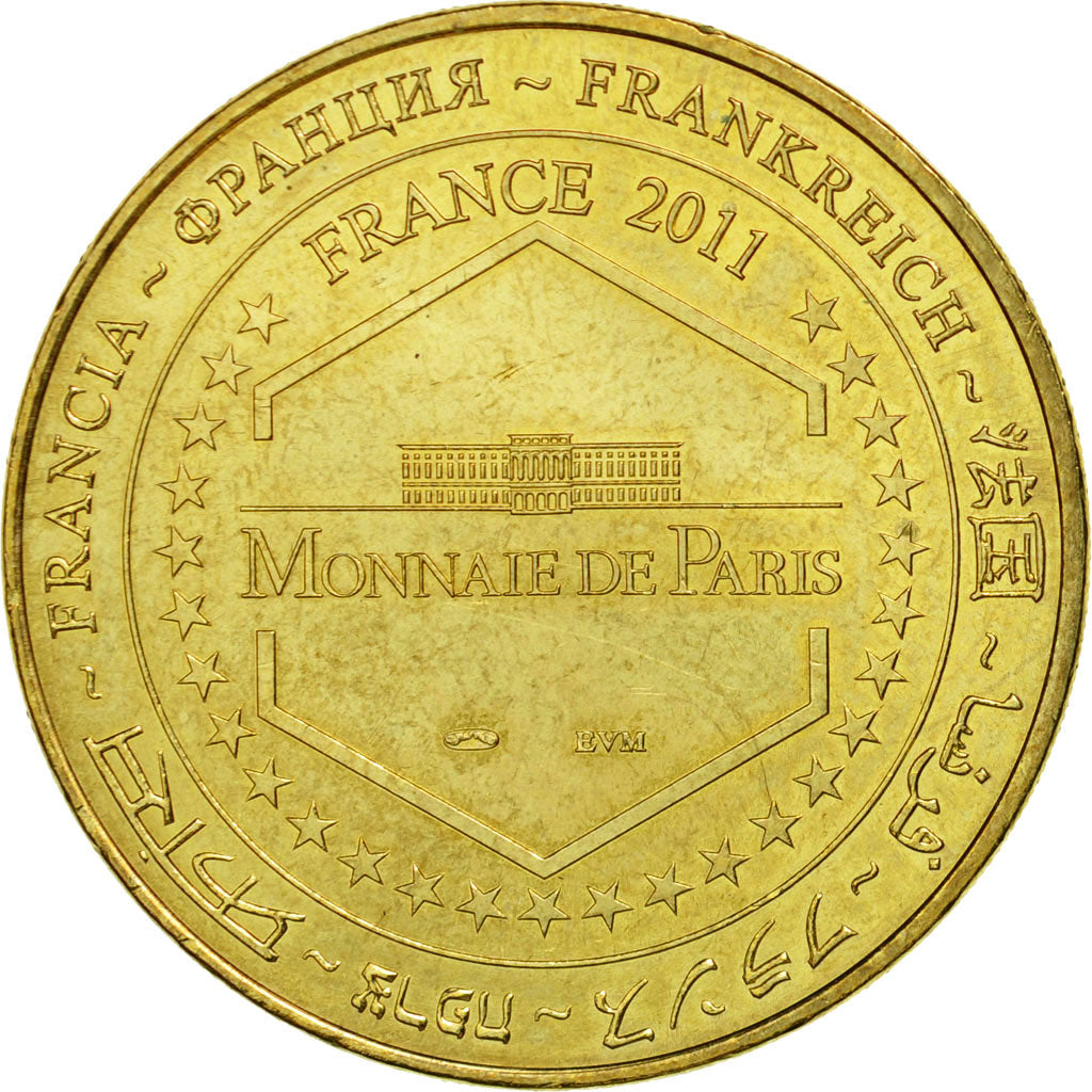 France, Token, Touristic token, Lyon - Cathédrale Saint Jean n°1, 2011, MDP