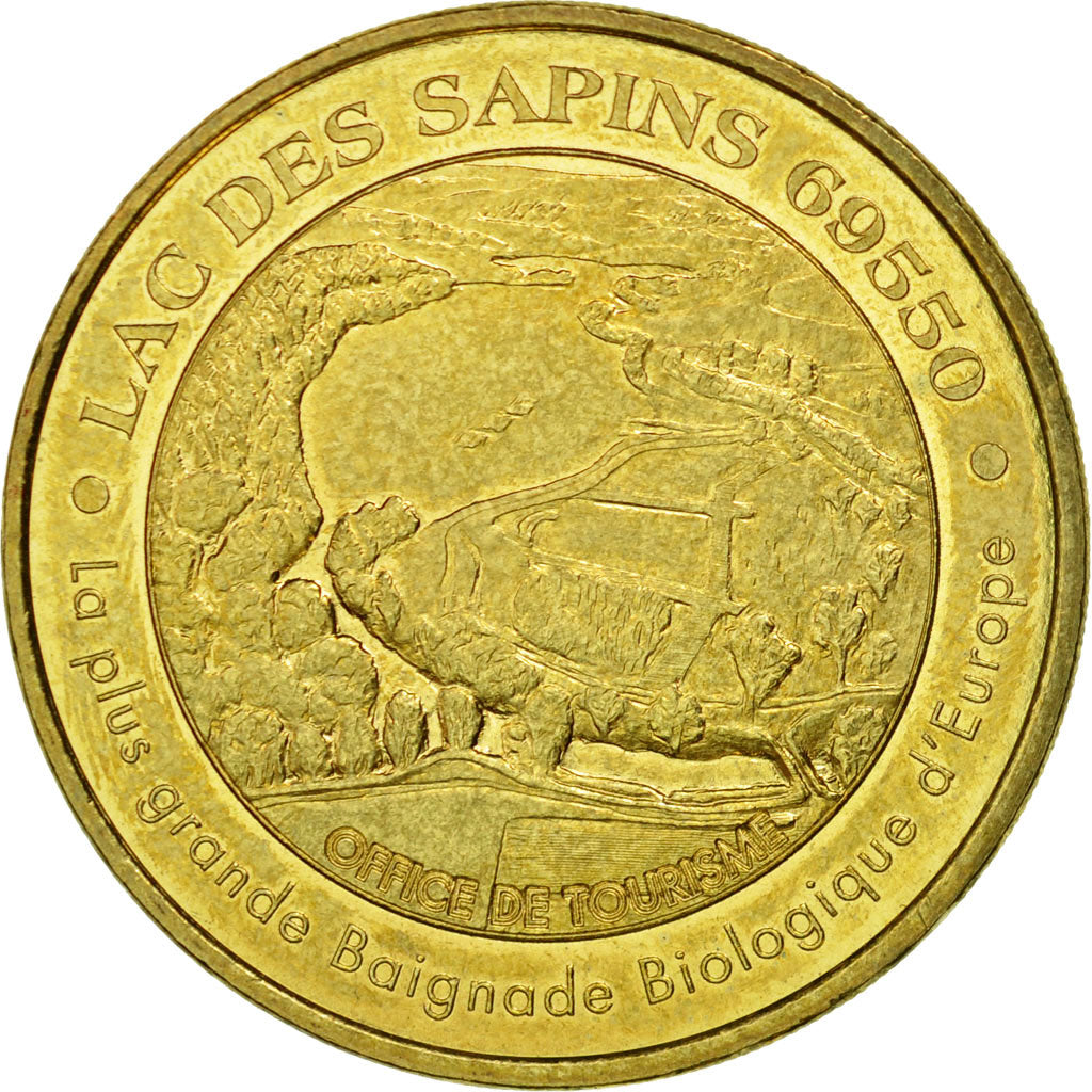 Francia, Token, Touristic token, 69/ Lac des Sapins - Cublize, 2012, MDP, BB