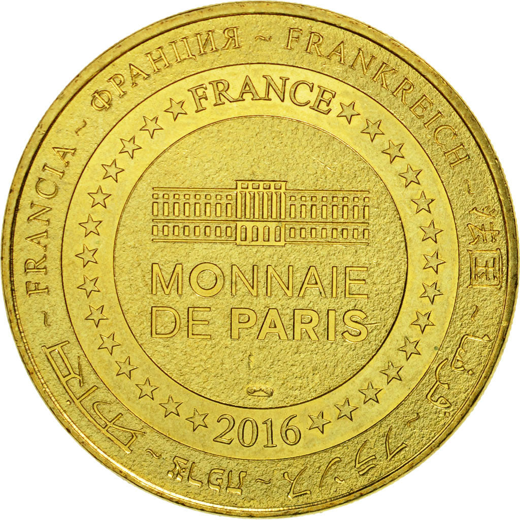 France, Token, Touristic token, Mulhouse - Cité du Train n°2, 2016, MDP