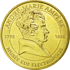 France, Token, Touristic token, Mulhouse - Musée EDF n°4 - Ampère, 2015, MDP