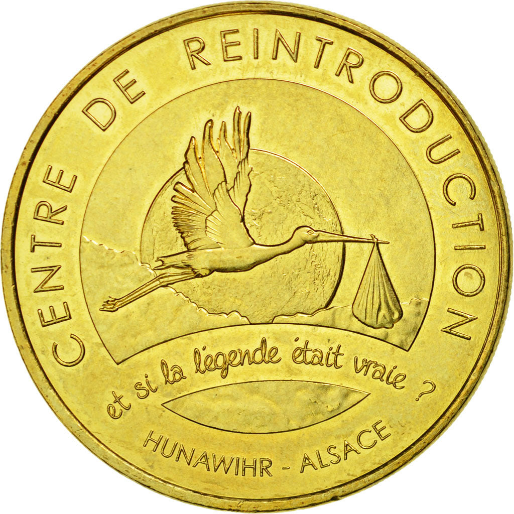 France, Token, Touristic token, Hunawihr - Centre de réintroduction n°14 -