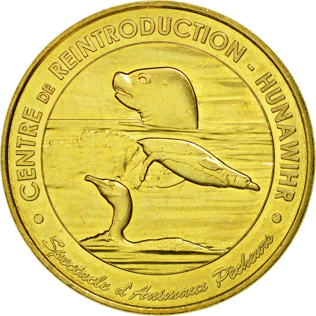 Francia, Token, Touristic token, Hunawihr - Centre de réintroduction n°12 -