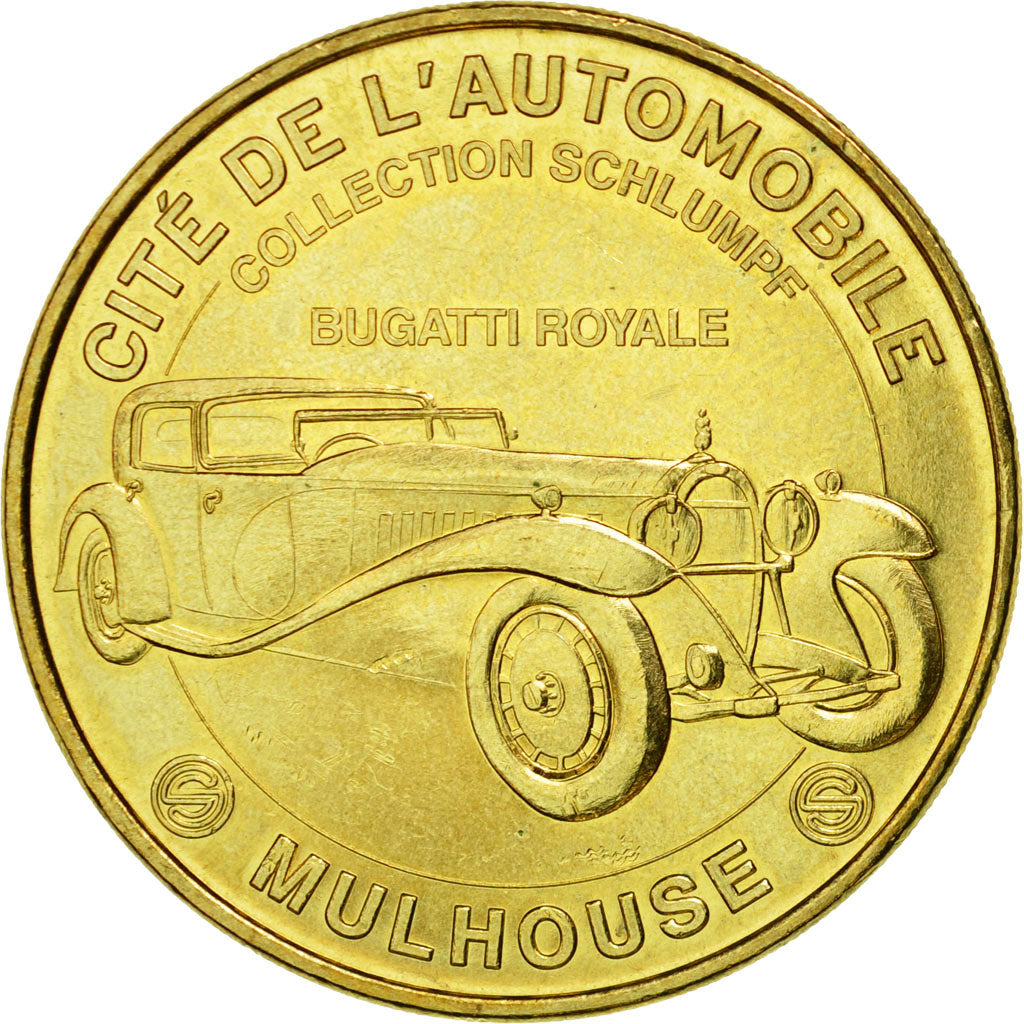 France, Token, Touristic token, Mulhouse - Musée de l'automobile n°4, 2013