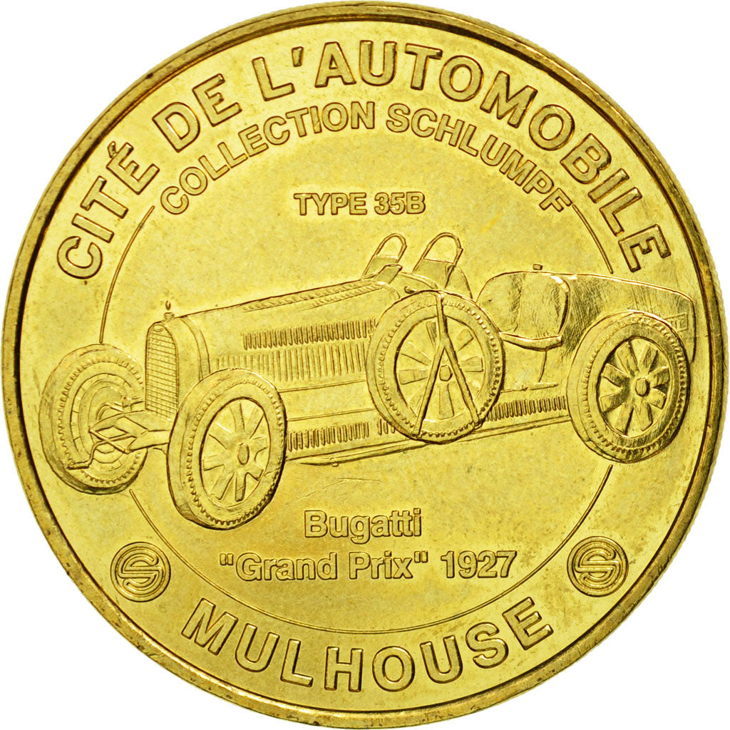 France, Jeton, Jeton Touristique, Mulhouse - Musée de l'automobile n°3, 2016